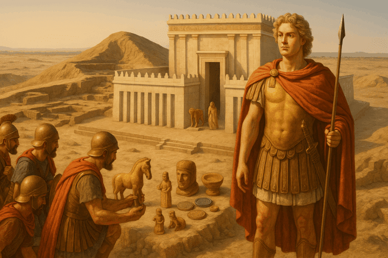 Ναός του Μεγάλου Αλεξάνδρου στους Σουμέριους της Μεσοποταμίας στο Ιράκ – Τι Αποκάλυψαν οι Αρχαιολόγοι