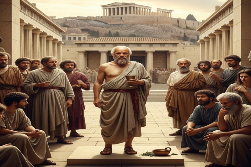 Ο Σωκράτης και το Κώνειο: Η Απολογία που Συγκλόνισε την Αρχαία Αθήνα