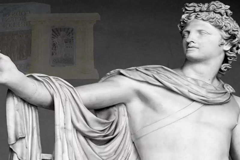 Άγαλμα του Απόλλωνα – κλασική απεικόνιση του θεού της μουσικής και της μαντείας