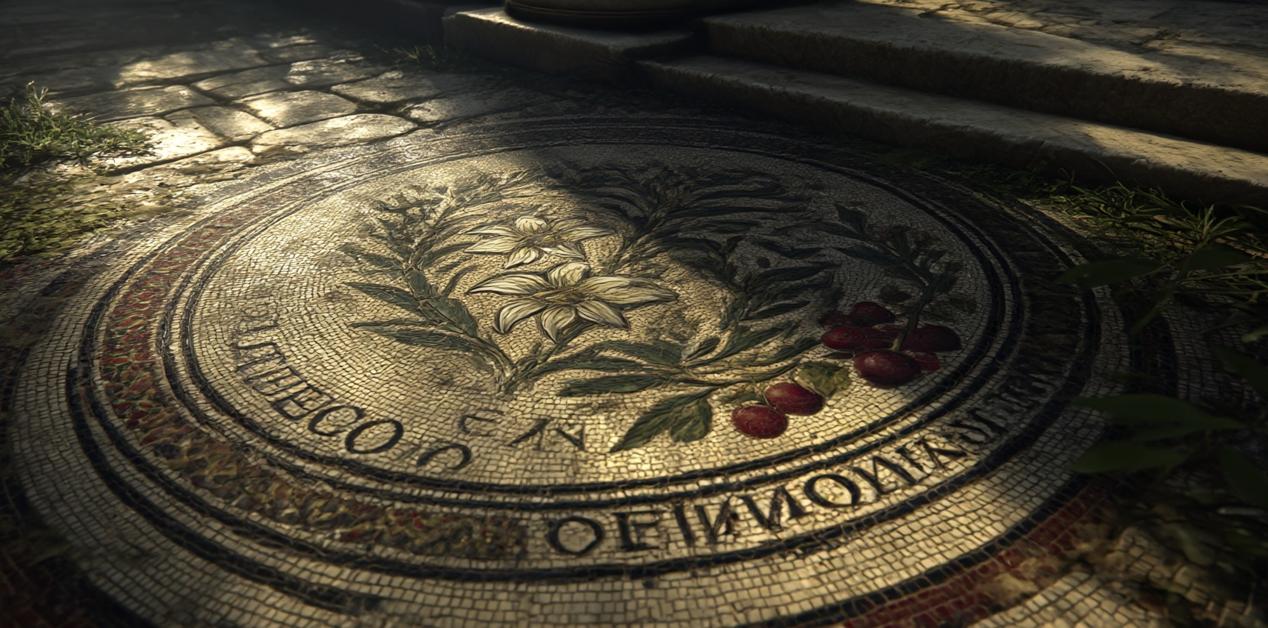 Μωσαϊκό 1.600 ετών με ελληνική επιγραφή «Εἰρήνη τοῖς πρεσβυτέροις» στην αρχαία πόλη Ίππος, κοντά στη Θάλασσα της Γαλιλαίας.