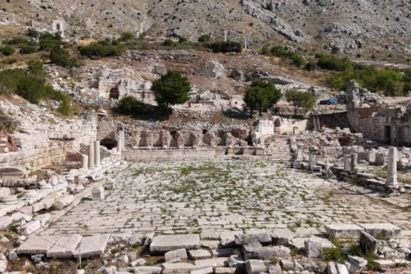 Αρχαίο ρωμαϊκό ωδείο στη Σαγαλασσό, το τρίτο μεγαλύτερο της Τουρκίας, με χωρητικότητα 2.500 θεατών.