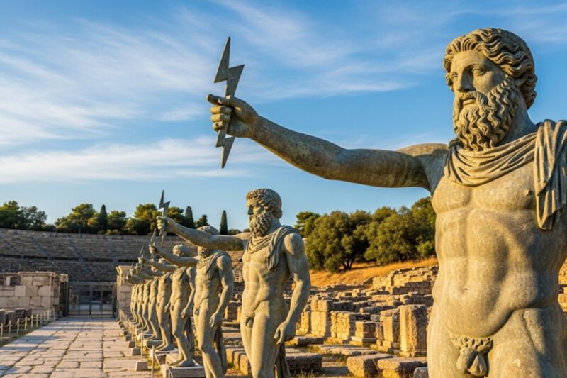 Ζάνες: Τα Χάλκινα Αγάλματα της Τιμωρίας