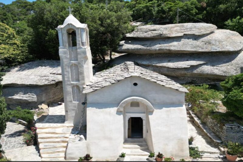 Αποκατάσταση Ιεράς Μονής Οσίας Θεοκτίστης στην Ικαρία – Εγκαίνια από Λίνα Μενδώνη
