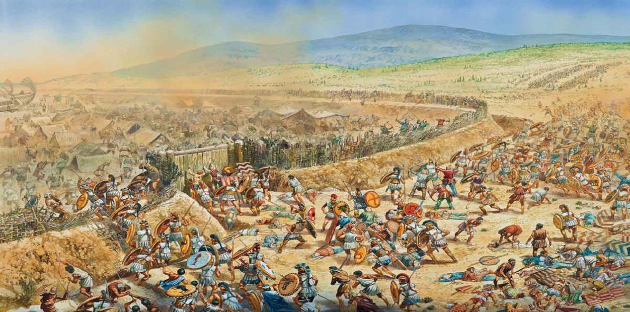 Μάχη των Πλαταιών – Σπαρτιάτες και Αθηναίοι οπλίτες νικούν τους Πέρσες το 479 π.Χ.