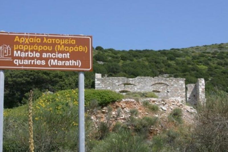 Αρχαία Λατομεία Μαρμάρου Πάρου – Το Λευκό Χρυσάφι που Άλλαξε την Αρχαία Τέχνη