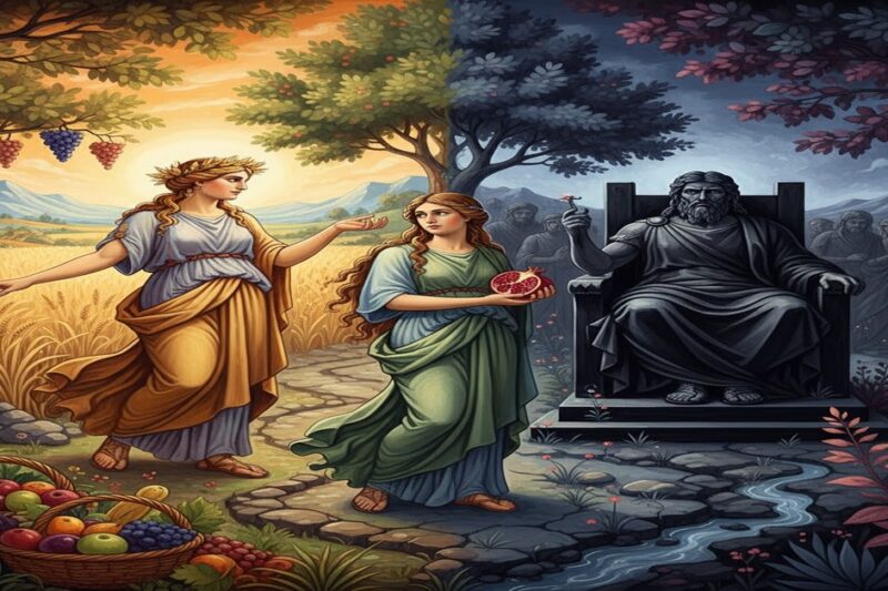 Άδης και Περσεφόνη: Ο Μύθος που Γέννησε τις Εποχές