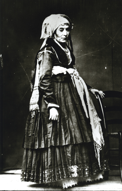 Φωτογραφία Ψαριανή, Φίλιππος Μαργαρίτης, ιστορικό πορτραίτο, παραδοσιακή ενδυμασία