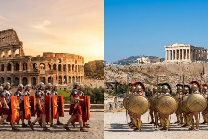 Αρχαία Ρώμη vs Αρχαία Ελλάδα: Η Τελική Σύγκριση των Τιτάνων