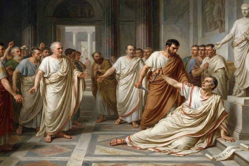 Γιατί τα τελευταία λόγια του Ιούλιου Καίσαρα ήταν στα Ελληνικά;