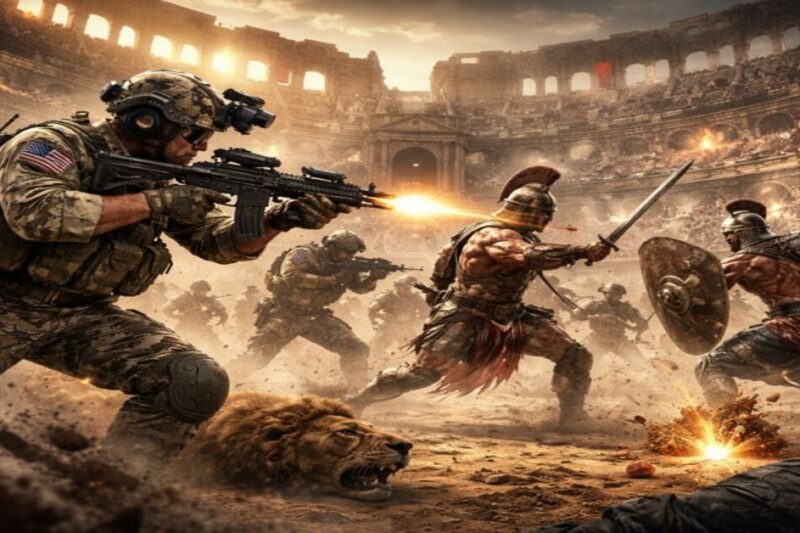 Τι θα συνέβαινε αν μια Ομάδα Navy SEAL πολεμούσε στο Ρωμαϊκό Κολοσσαίο;