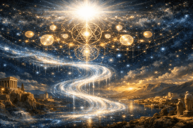 Νεοπλατωνική Κοσμοθέαση: Οδηγός για το «Εν», τον Νου και το Ταξίδι της Ψυχής